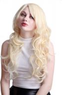 волнистый кудрявый светлый парик с челкой для женского косплея - hde логотип