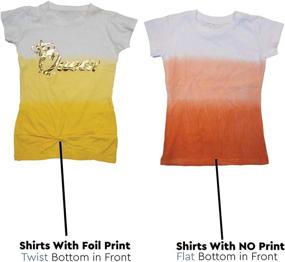 img 3 attached to 👚 Girls' Clothing 3-Pack: Fashionable Girls T-Shirt with Sleeves