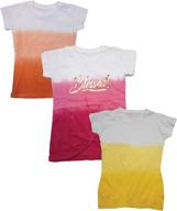 👚 girls' clothing 3-pack: fashionable girls t-shirt with sleeves logo