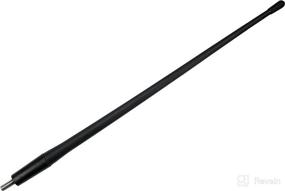 img 4 attached to 📶 AntennaMastsRus 13 Inch All-Terrain Flexible Rubber Antenna for Ford F-150 (2009-2022) - Reliable Performance and Spring Steel Internal Core