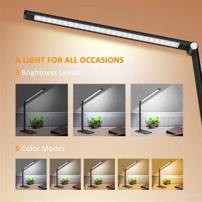 img 2 attached to Charging Dimmable Foldable Lighting Brightness Lighting & Ceiling Fans