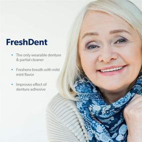 img 1 attached to FreshDent Denture Partial Cleaner Whitening