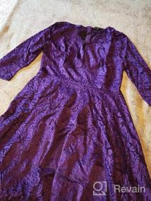 img 7 attached to Шикарно и дерзко: винтажное женское вечернее платье MISSMAY из кружева с цветочными акцентами