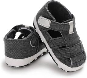 img 1 attached to 👟 BENHERO Toddler Prewalker Outdoor Boys' Shoes - Sandals