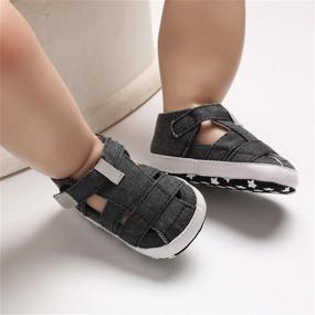 img 3 attached to 👟 BENHERO Toddler Prewalker Outdoor Boys' Shoes - Sandals