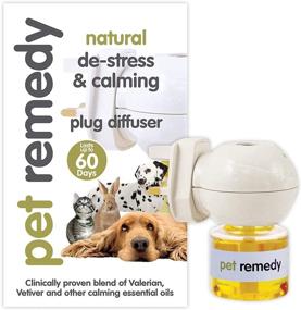 img 3 attached to Pet Remedy Natural De-Stress & Calming Plug-in Diffuser: Relaxation Solution for Cats & Dogs – 40 mL