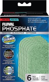 img 4 attached to 🐠 Fluval 307/407 Phosphate Remover Pad: 6-Pack Replacement Filter Media for Aquarium Canister Filters