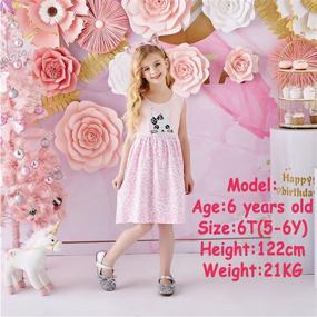 img 3 attached to VIKITA Toddler Girls' Casual Dresses: Stylish and Comfortable Clothing for Little Fashionistas