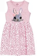 vikita toddler girls' casual dresses: stylish and comfortable clothing for little fashionistas logo