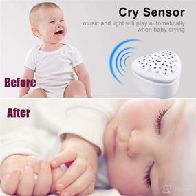 img 1 attached to 🐧 Olele Baby Sleep Soothers: White Noise Sound Machine & Night Light - Penguin Theme