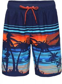 img 4 attached to Men'S Rokka&Rolla Quick Dry Swim Trunks With Mesh Lining | Beach Shorts Bathing Suit