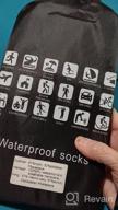 img 1 attached to Stay Dry And Comfortable With SuMade Merino Wool Waterproof Socks For Hiking, Cycling, And Wading review by Johnathan Stoner