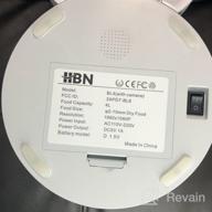 img 1 attached to HBN Automatic Cat Feeders, 4L Dog Food Dispenser Dry Food,Work With Alexa And Voice Recorder,2.4Ghz Wi-Fi Enabled App Control review by Patrick Myers
