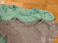 img 1 attached to Simple Joys Carters Toddler Short Sleeve Girls' Clothing review by Ashley Valdez