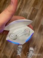 img 3 attached to Zero latency wireless Earbuds Gaming Earphone. Type c. White. review by Lang Lang Buana ᠌