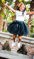 img 1 attached to Layered Tulle Princess Skirt for Girls - Fashionable Skirts & Skorts review by Robert Castro