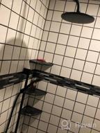 картинка 1 прикреплена к отзыву Gabrylly Brushed Gold Wall Mounted Slide Bar Shower System With High Pressure 10" Rain Shower Head, 5-Setting Handheld Shower Set, And Valve Trim Diverter. от Brandon Frogge
