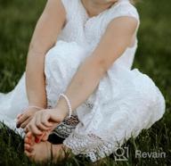 картинка 1 прикреплена к отзыву Пасхальная одежда для девочек, бургундский цвет с цветочным дизайном от IGirlDress от Shelly Rozendaal