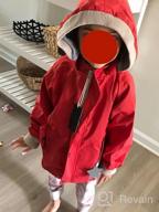 img 1 attached to 🧥 BINIDUCKLING Toddler Waterproof Windbreaker Jacket Boys' Apparel review by Steve Linquist