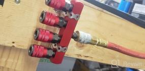 img 5 attached to 4-Way Air Manifold Splitter & Coupler Set - 1/4'' NPT Plug For Industrial Pneumatic Compressors