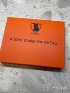 img 1 attached to 🏷️ BOSBOX AirTag Wallet Leather Blocking: Stylish & Secure RFID-Protected Solution review by Darren Neal