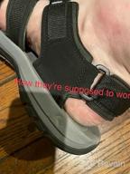 img 1 attached to AMIDEWA Adjustable Fisherman Sandals: ✨ Athletic Men's Shoes Designed for Versatility review by John Campos