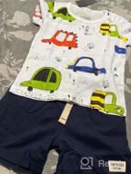 img 1 attached to 👕 Little Toddler T-Shirt and Shorts Set - Boys' Clothing review by Phillip Ellis