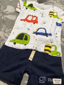 img 7 attached to 👕 Little Toddler T-Shirt and Shorts Set - Boys' Clothing