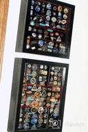 img 1 attached to Rustic Wood Shadow Box Display Case 11X14 For Awards, Medals, Photos, And Memories - Love-KANKEI Shadow Box Frame With Linen Back In Rustic Black review by Brandi James