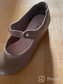 img 6 attached to Capezio Girls 3800 Mary Jane Tap Shoe in Caramel - Size 11.5 M Toddlers