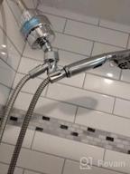 img 1 attached to HOPOPRO 18-Stage Universal Shower Head Filter - High Flow Hard Water Softener To Remove Chlorine, Fluoride & Heavy Metals (NBC News Recommended Brand). review by Eric Smithlin