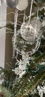 img 1 attached to 2022 Newlywed Holiday Keepsake: Our First Christmas In Our Home Ornaments (3' Half Wreath New Housewarming Decoration) review by Jared Poinson