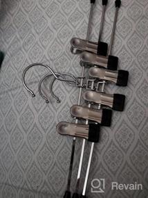 img 7 attached to Organize Your Closet With 20 Pack Of Heavy Duty IEOKE Pant Hangers With Clips