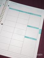 img 1 attached to Stay Organized With A 2023 Planner: Twin-Wire Binding, Thick Paper, And Weekly & Monthly Views From January To December - Ideal For Home, School, And Office review by Piyush Ventura