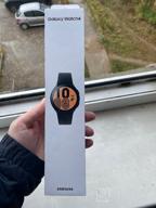 img 1 attached to Smart watch Samsung Galaxy Watch4 40 mm Wi-Fi NFC, black review by Guan Yin ᠌