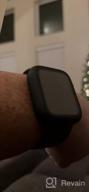 img 1 attached to Ultimate Protection: 2-In-1 Waterproof Apple Watch Screen Protector Case For SE Series 6/5/4 40Mm With 360 Protective PC Face Cover And Built-In Tempered Glass review by Kendra Smith