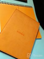 img 1 attached to Rhodia Epure Black Notepad Cover And Square Ruled Notepad - 155 X 223 Mm Size review by Holly Rodriguez