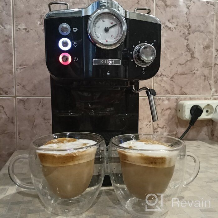 img 1 attached to Coffeemaker Kitfort KT-739, black review by Celina Bojakowska ᠌