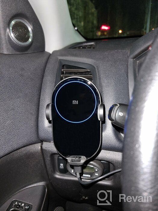 img 1 attached to Xiaomi Wireless Car Charger 20W Black Wireless Charger Holder review by (seo joon) ᠌