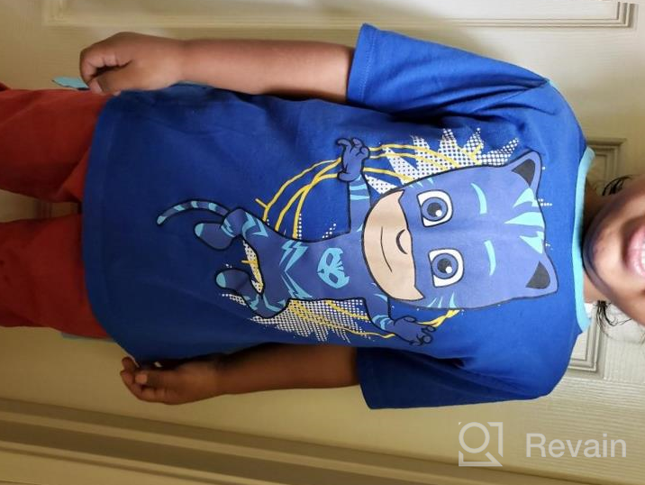 img 1 attached to PJ Masks Short Sleeve T-Shirt - Bundle of 2 Catboy & Gekko Headless Shirts review by Brad Dotson