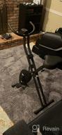 img 1 attached to Folding Exercise Bike: Upright Foldable Stationary Workout Bike With 8-Level Adjustable Magnetic Resistance & Heavy-Duty Steel Frame - Max 330Lbs/150Kg Capacity! review by John Milligan