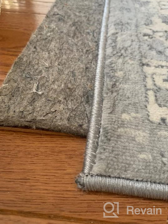 img 1 attached to RUGPADUSA - Dual Surface - 6'10" X 9'10" - 1/8" Thick - Felt + Rubber - Non-Slip Backing Rug Pad - Adds Low-Profile Comfort And Protection review by Jose Pacyga