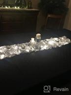 img 1 attached to 12X72-Inch Silver Sequin Table Runner - Perfect For Events, Weddings & Parties! review by John Kahsar