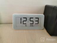 img 1 attached to Xiaomi Mijia Temperature And Humidity Electronic Watch, white review by Gabriela Gawryszewsk ᠌