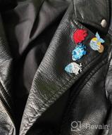 картинка 1 прикреплена к отзыву 📌 Набор значков с эмалью: модные мультяшные животные, фрукты, любители Панк музыки - идеальные броши для одежды, сумок, рюкзаков, курток, шляп - DIY от Miles Barney