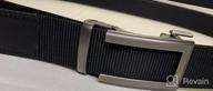 img 1 attached to 👔 Men's Accessories and Belts - Boys' Ratcheting Leather Buckle with Adjustable Fit review by Kelvin Ward