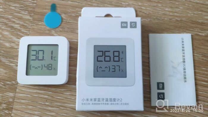 img 3 attached to Xiaomi Mijia Bluetooth Hygrothermograph 2, white review by Agata Kowalik ᠌