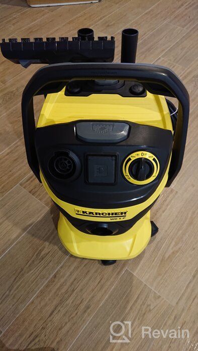 img 2 attached to Professional vacuum cleaner KARCHER WD 5 P, 1100 W, yellow/black review by Dagmara Gob ᠌