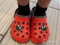 img 1 attached to 🌹 Rose 26 Boys' Lightweight Shockproof Non Slip Slippers: U720SSKDDX Clogs & Mules Shoes review by Cori Nance
