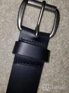 img 1 attached to Millimeters Men's Genuine Leather Accessories and Belts by AZ Alexander review by Daniel Icyblue